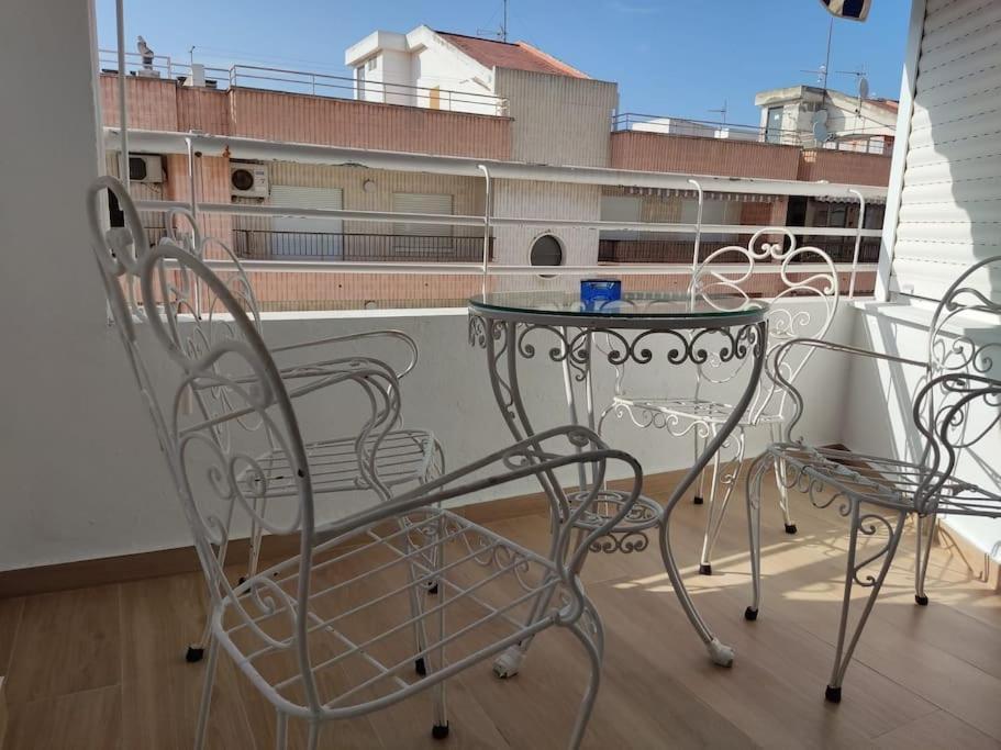 Acogedor Apartamento En La Playa Playa de Gandia Extérieur photo